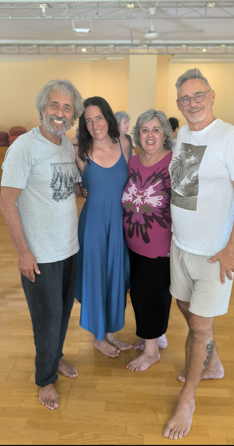 Luís Otávio Pimentel, Maribel Galvañ, Cécile Arondel y Ralph Braendel